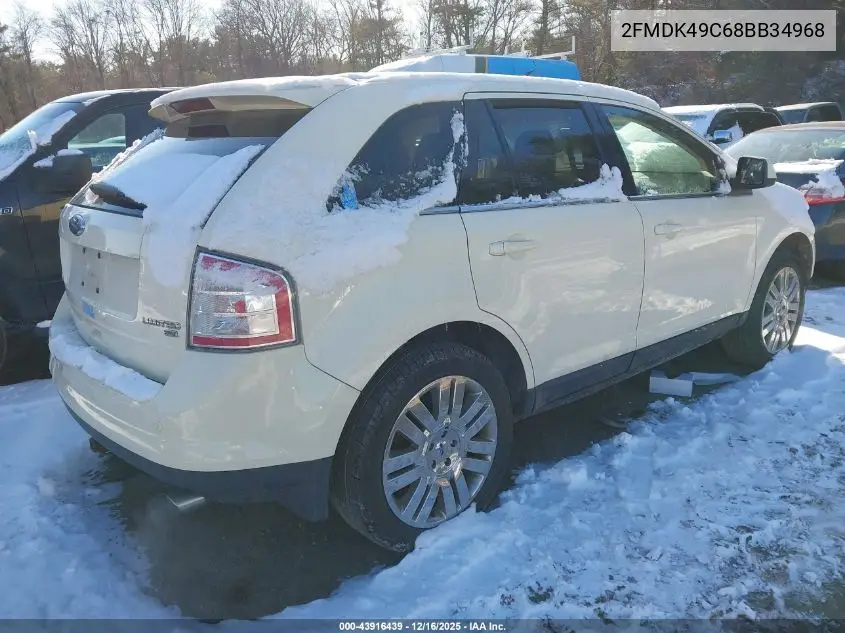 2FMDK49C68BB34968 2008 Ford Edge Limited