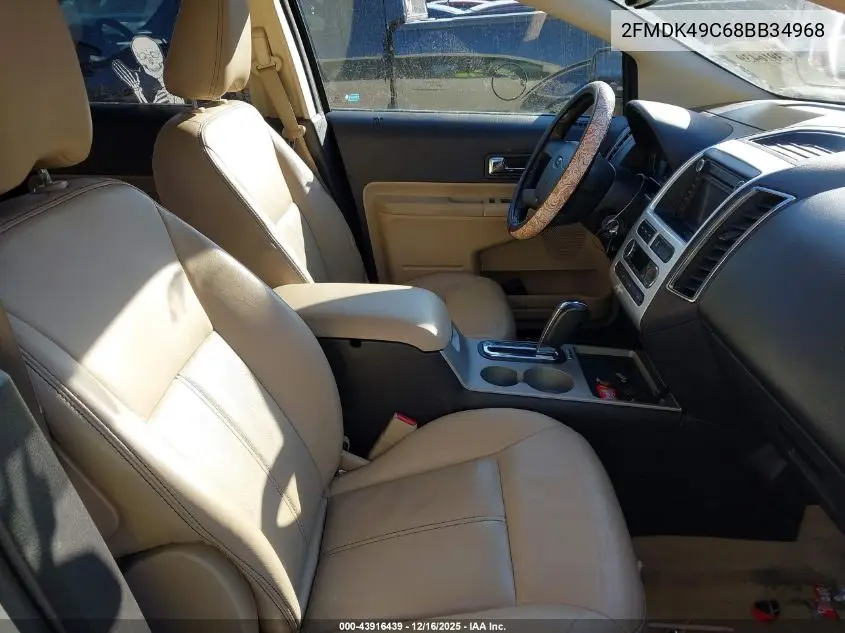 2FMDK49C68BB34968 2008 Ford Edge Limited