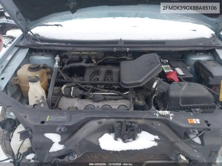 2FMDK39CX8BA85106 2008 Ford Edge Limited