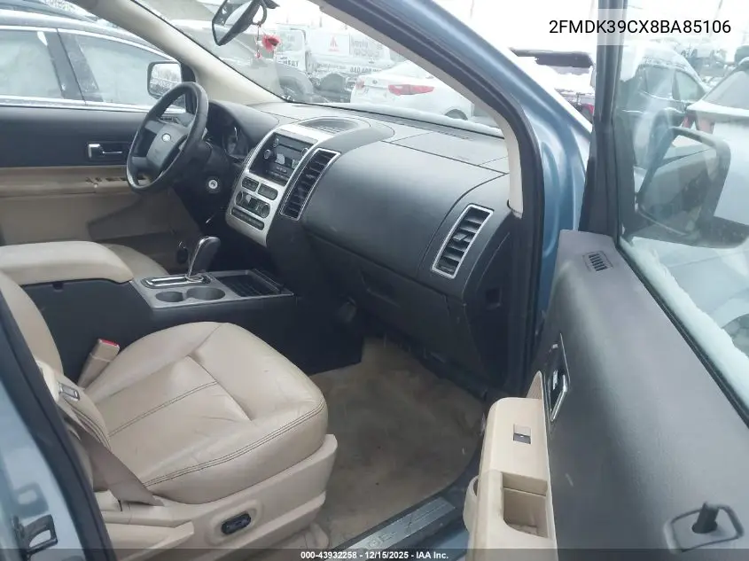 2FMDK39CX8BA85106 2008 Ford Edge Limited