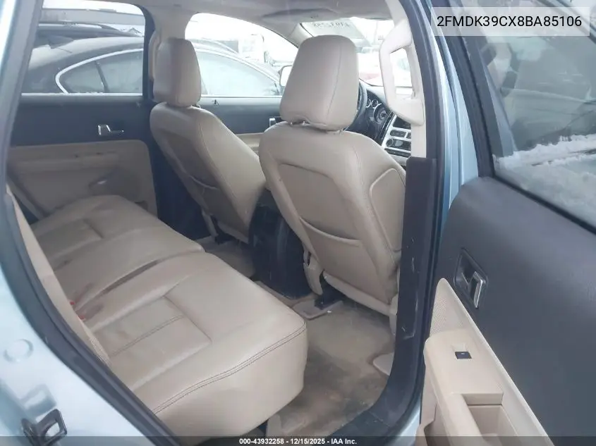 2FMDK39CX8BA85106 2008 Ford Edge Limited