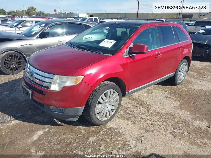 2FMDK39C79BA67728 2009 Ford Edge Limited