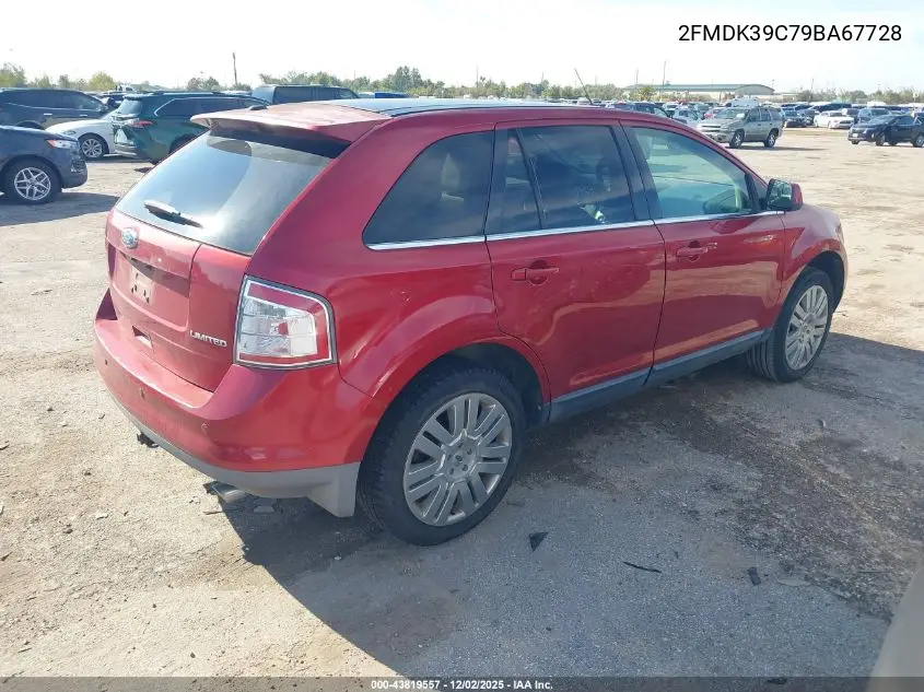 2FMDK39C79BA67728 2009 Ford Edge Limited