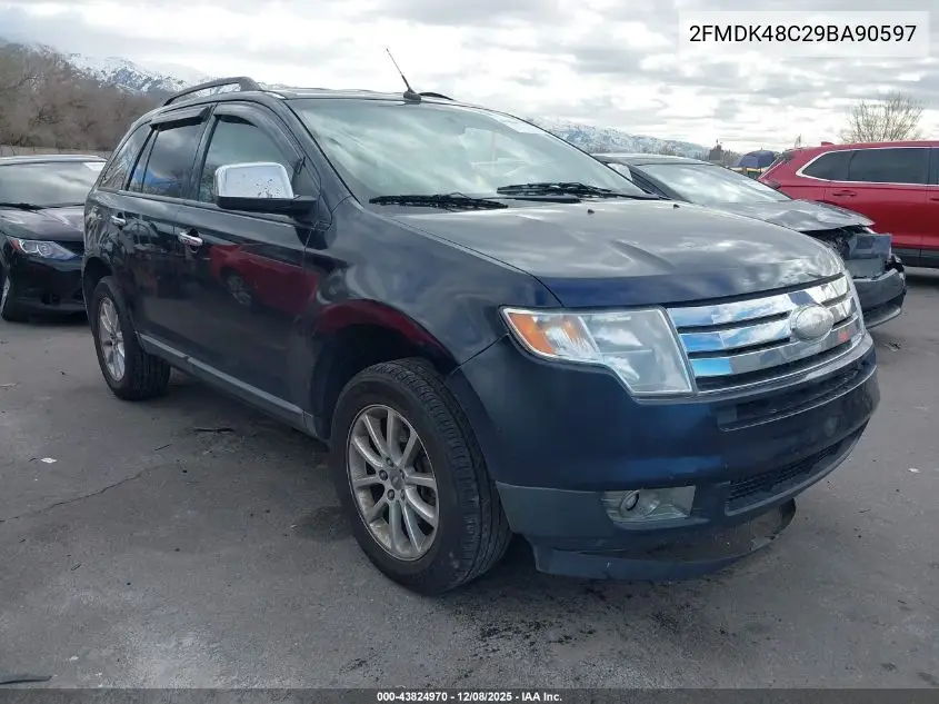 2FMDK48C29BA90597 2009 Ford Edge Sel
