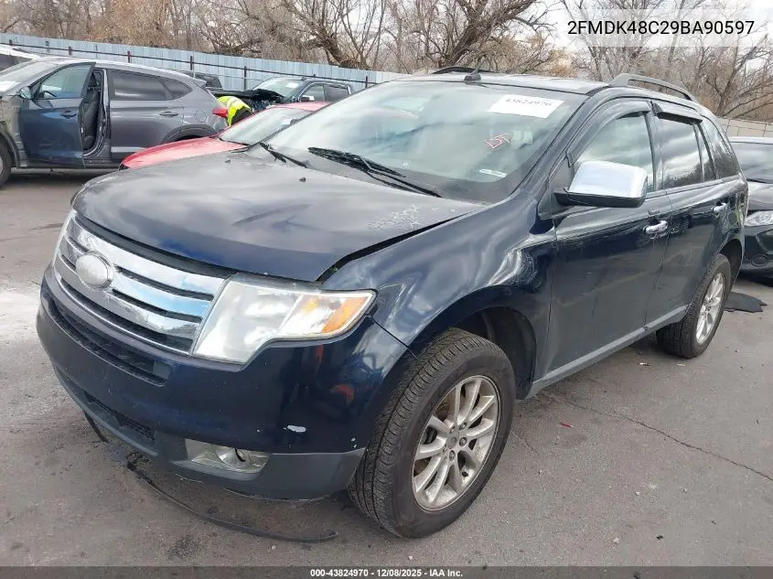 2FMDK48C29BA90597 2009 Ford Edge Sel