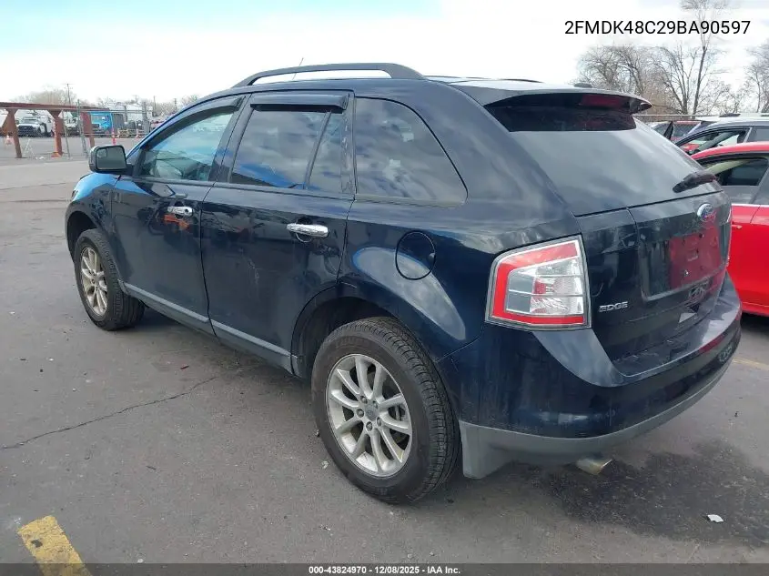 2FMDK48C29BA90597 2009 Ford Edge Sel