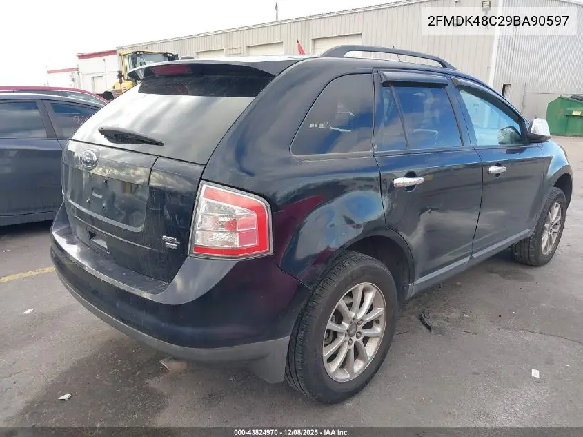 2FMDK48C29BA90597 2009 Ford Edge Sel