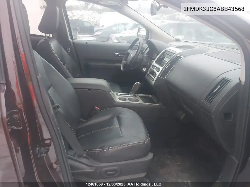 2FMDK3JC8ABB43568 2010 Ford Edge Sel