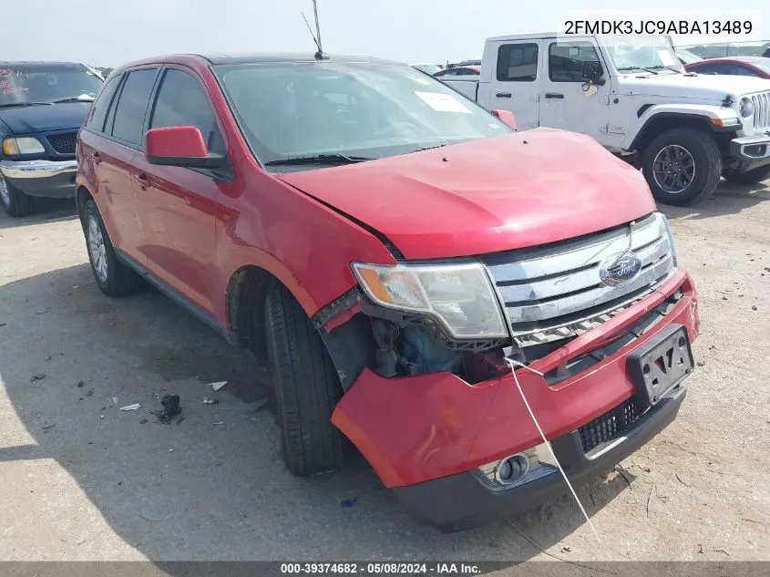 2FMDK3JC9ABA13489 2010 Ford Edge Sel