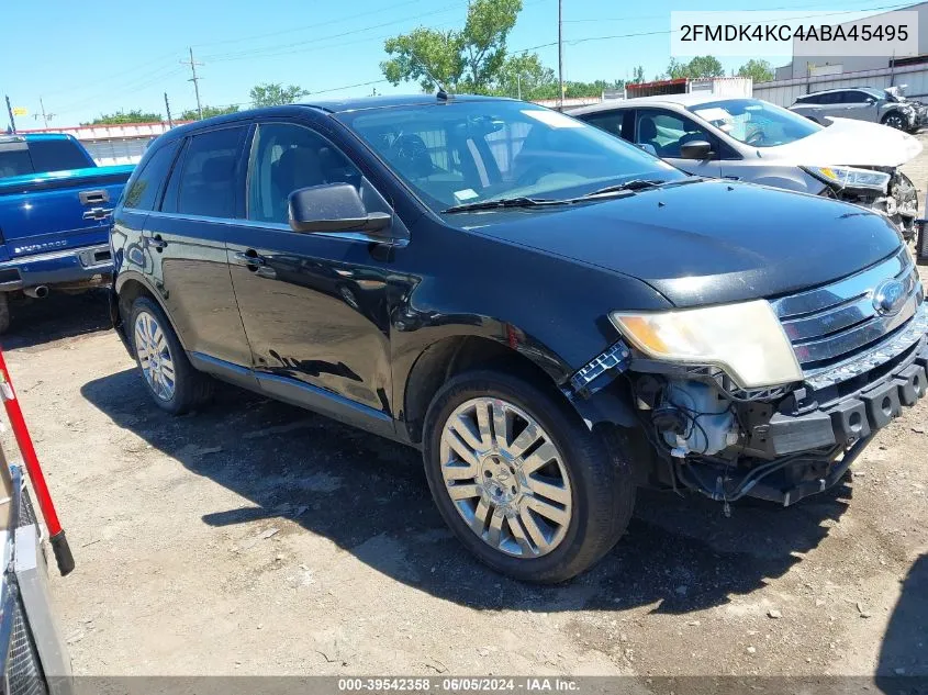 2FMDK4KC4ABA45495 2010 Ford Edge Limited