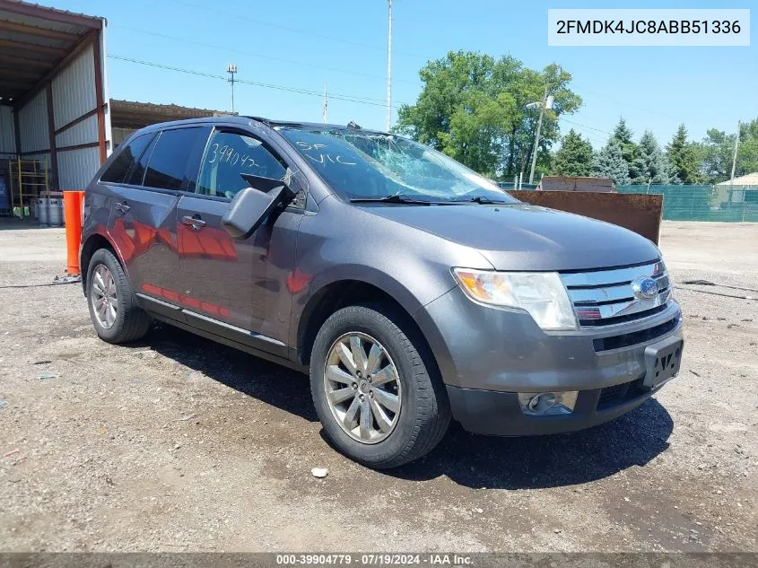 2010 Ford Edge Sel VIN: 2FMDK4JC8ABB51336 Lot: 39904779