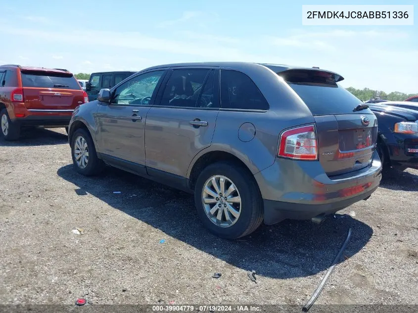 2010 Ford Edge Sel VIN: 2FMDK4JC8ABB51336 Lot: 39904779