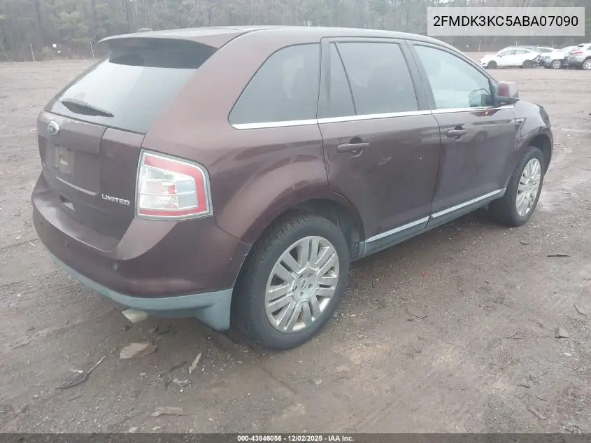 2FMDK3KC5ABA07090 2010 Ford Edge Limited