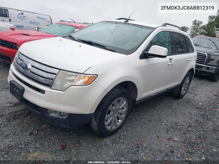 2FMDK3JC8ABB12319 2010 Ford Edge Sel