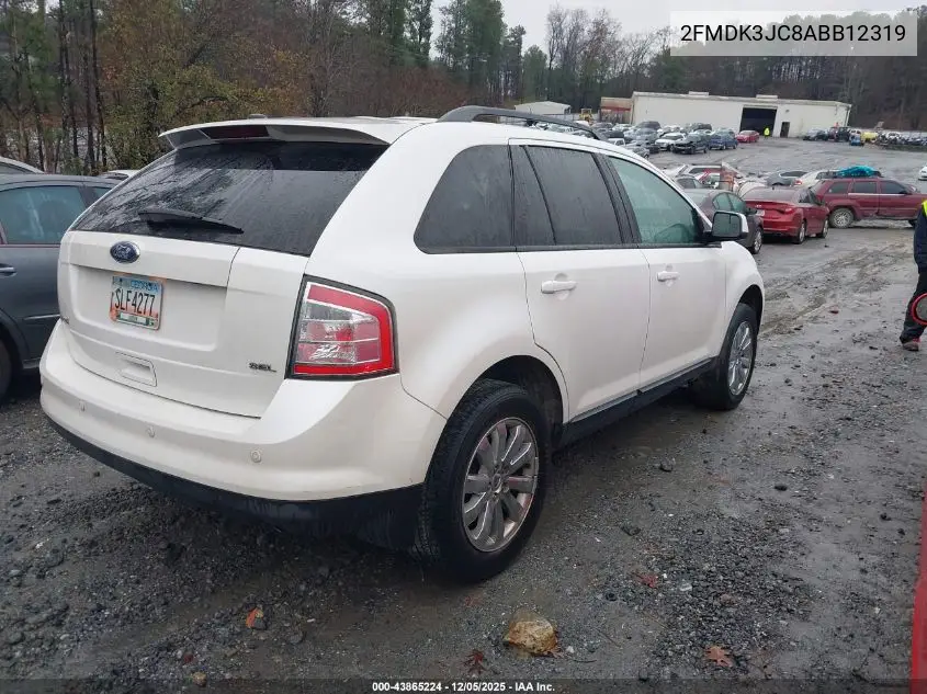 2FMDK3JC8ABB12319 2010 Ford Edge Sel