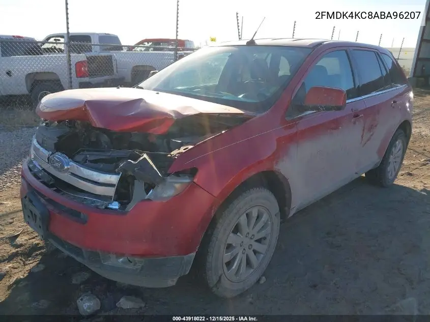 2FMDK4KC8ABA96207 2010 Ford Edge Limited