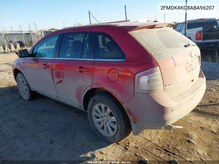 2FMDK4KC8ABA96207 2010 Ford Edge Limited