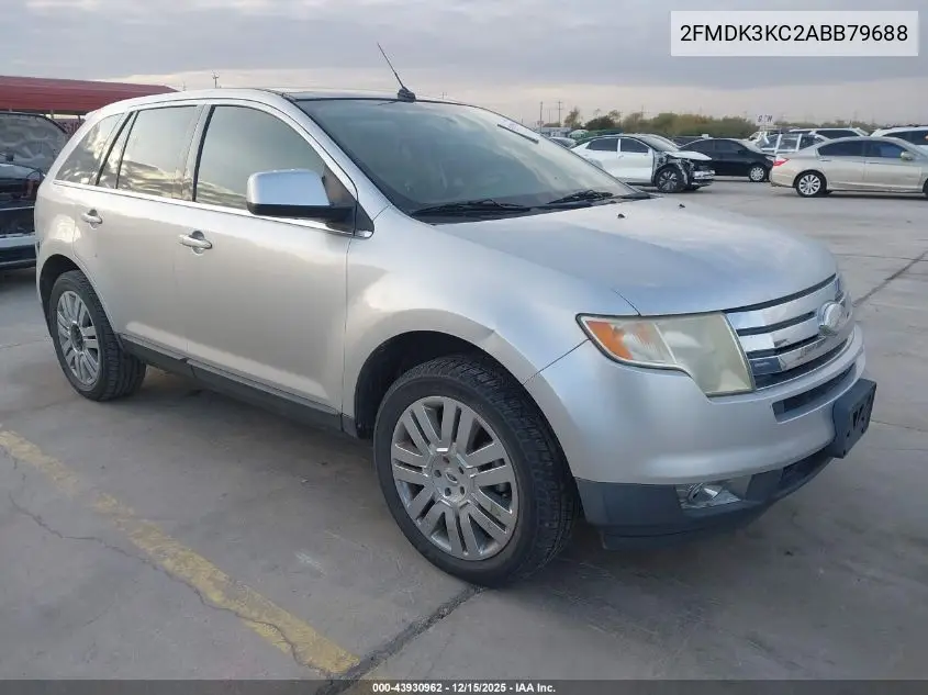 2FMDK3KC2ABB79688 2010 Ford Edge Limited