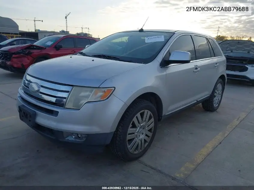 2FMDK3KC2ABB79688 2010 Ford Edge Limited