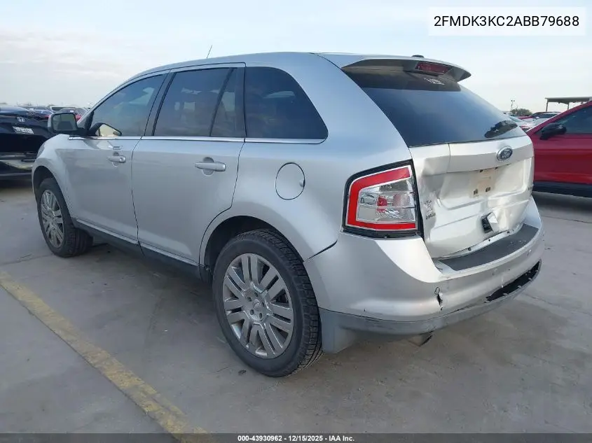 2FMDK3KC2ABB79688 2010 Ford Edge Limited