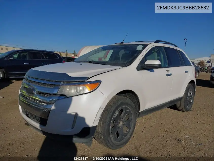2FMDK3JC9BBB28532 2011 Ford Edge Sel