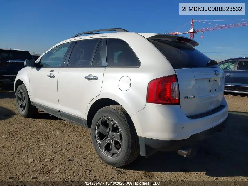 2FMDK3JC9BBB28532 2011 Ford Edge Sel