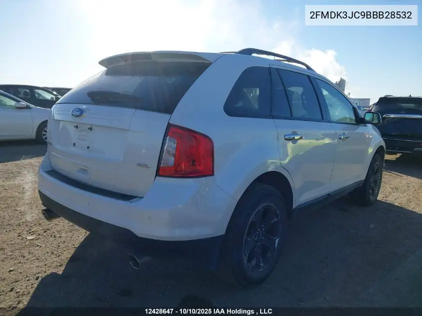 2FMDK3JC9BBB28532 2011 Ford Edge Sel