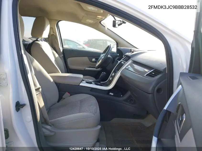 2FMDK3JC9BBB28532 2011 Ford Edge Sel