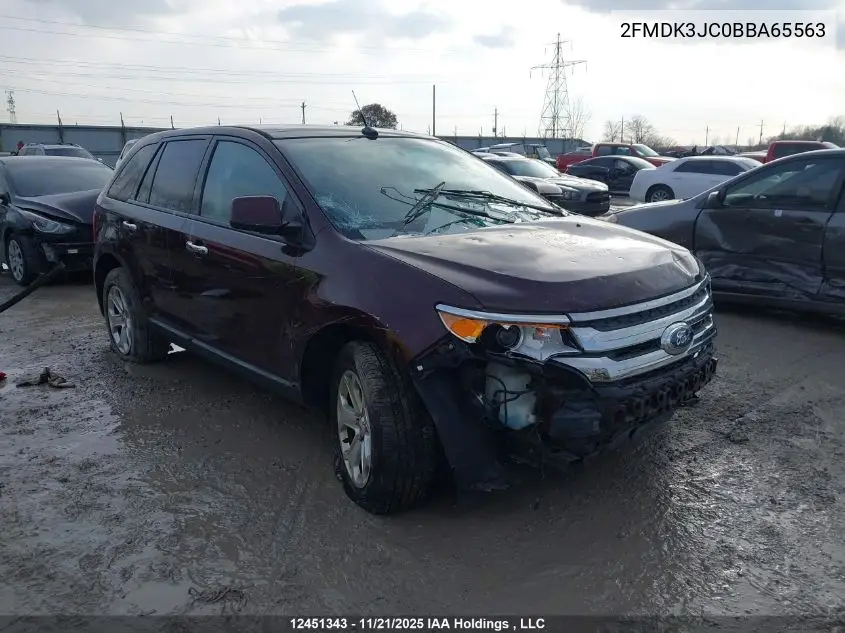 2FMDK3JC0BBA65563 2011 Ford Edge