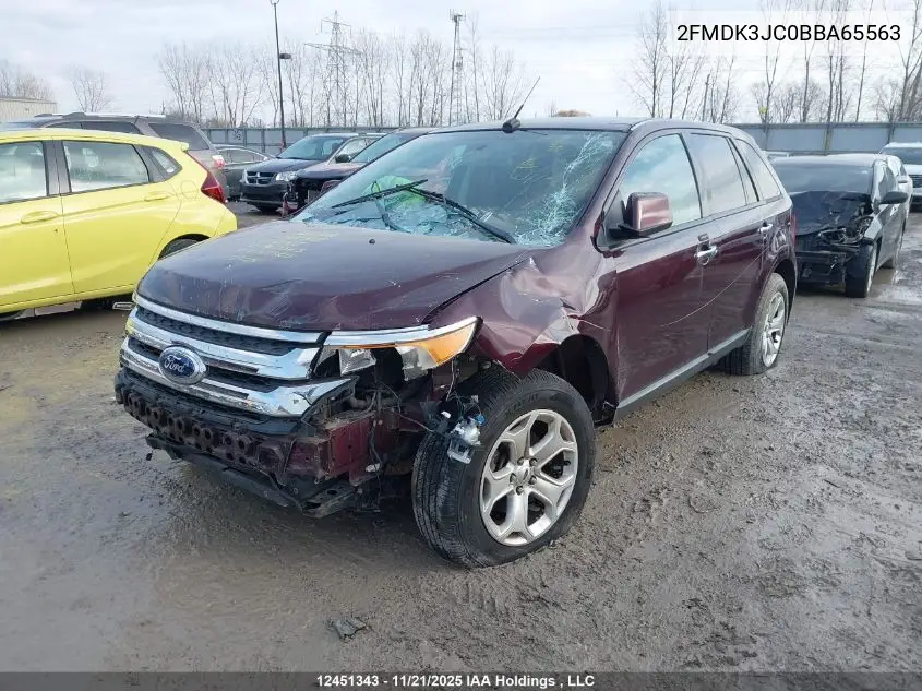 2FMDK3JC0BBA65563 2011 Ford Edge