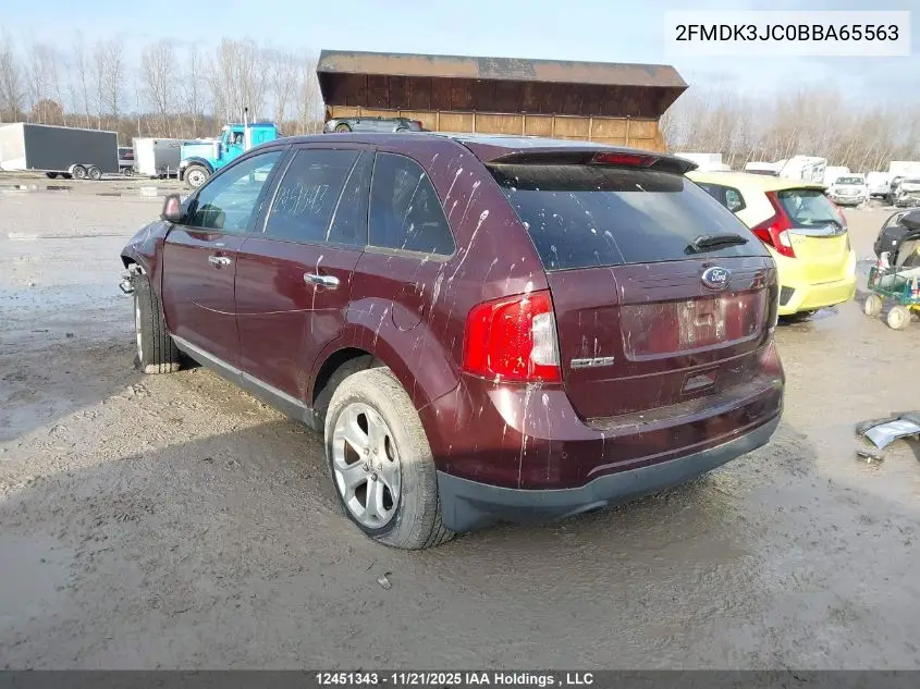 2FMDK3JC0BBA65563 2011 Ford Edge