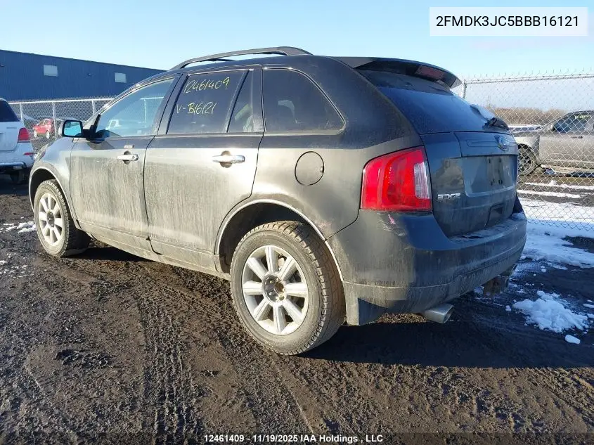 2FMDK3JC5BBB16121 2011 Ford Edge Sel
