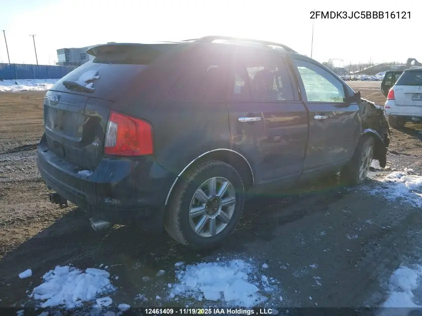 2FMDK3JC5BBB16121 2011 Ford Edge Sel