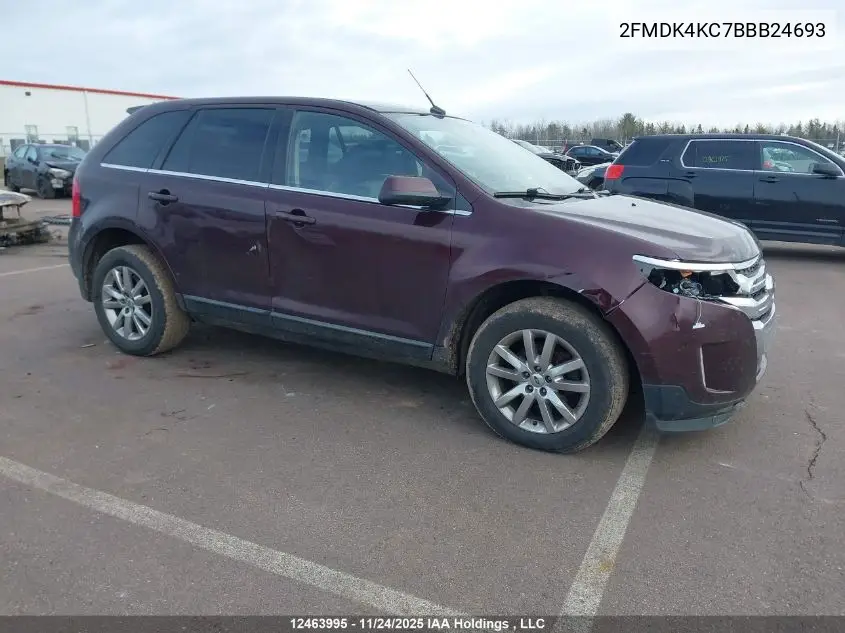 2FMDK4KC7BBB24693 2011 Ford Edge Limited