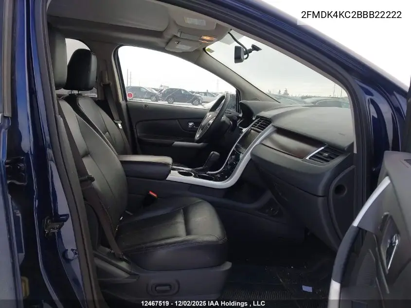 2FMDK4KC2BBB22222 2011 Ford Edge Limited