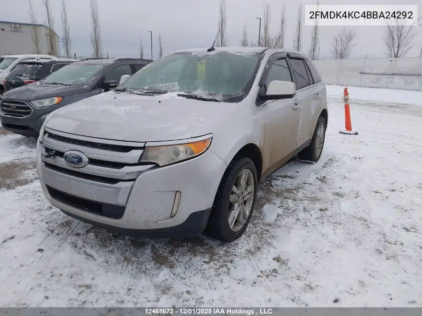 2FMDK4KC4BBA24292 2011 Ford Edge Limited
