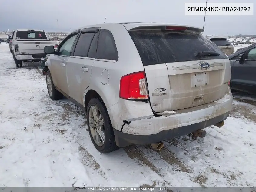 2FMDK4KC4BBA24292 2011 Ford Edge Limited