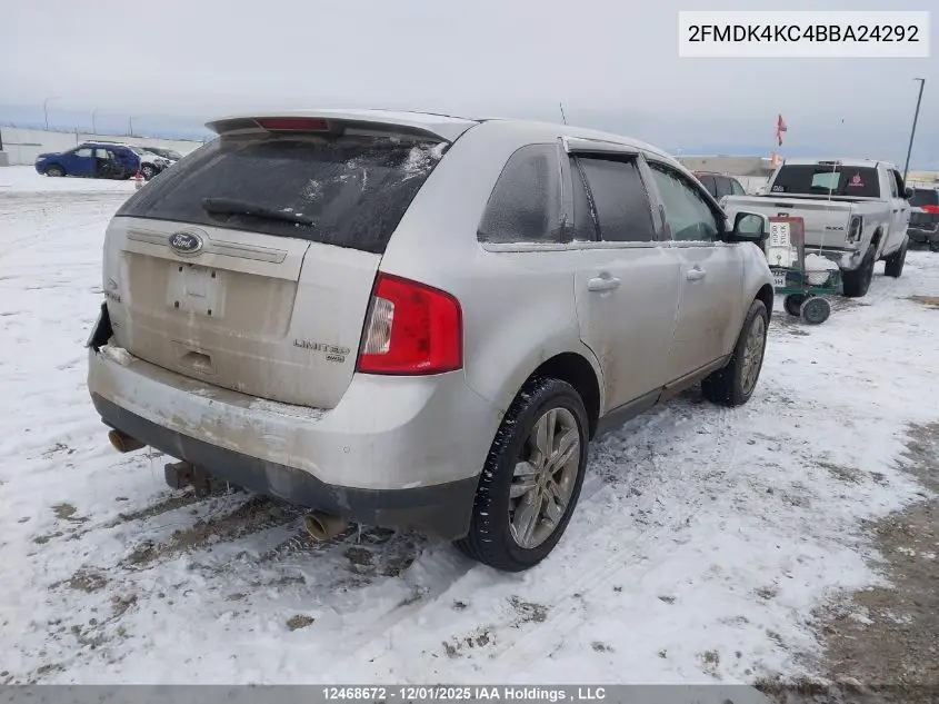 2FMDK4KC4BBA24292 2011 Ford Edge Limited