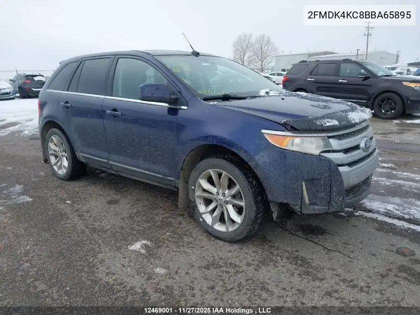2FMDK4KC8BBA65895 2011 Ford Edge Limited