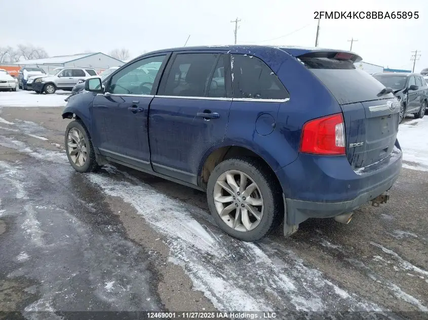 2FMDK4KC8BBA65895 2011 Ford Edge Limited