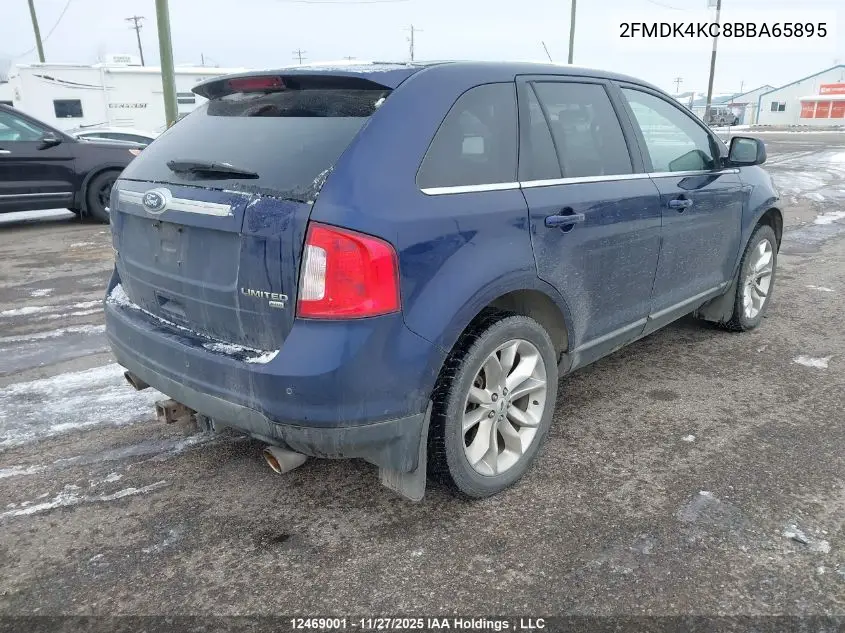 2FMDK4KC8BBA65895 2011 Ford Edge Limited