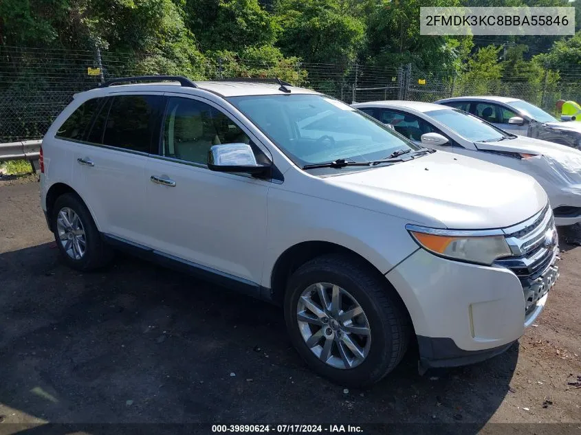 2011 Ford Edge Limited VIN: 2FMDK3KC8BBA55846 Lot: 39890624