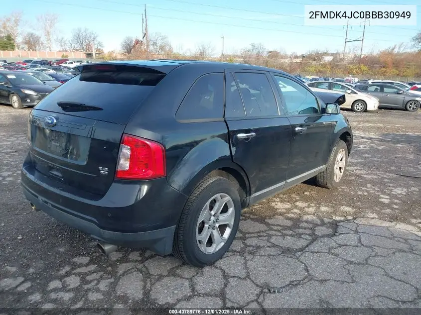 2FMDK4JC0BBB30949 2011 Ford Edge Sel