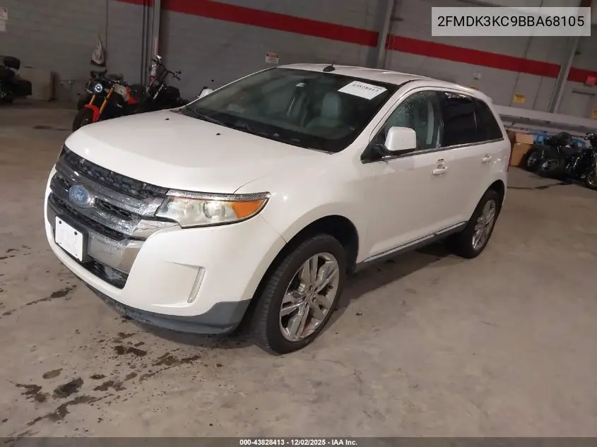 2FMDK3KC9BBA68105 2011 Ford Edge Limited