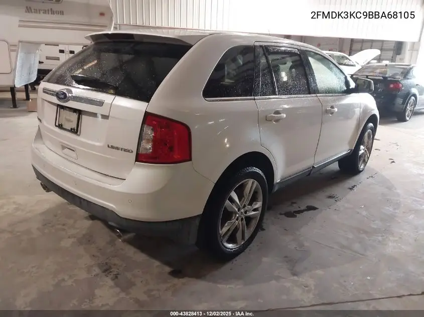 2FMDK3KC9BBA68105 2011 Ford Edge Limited
