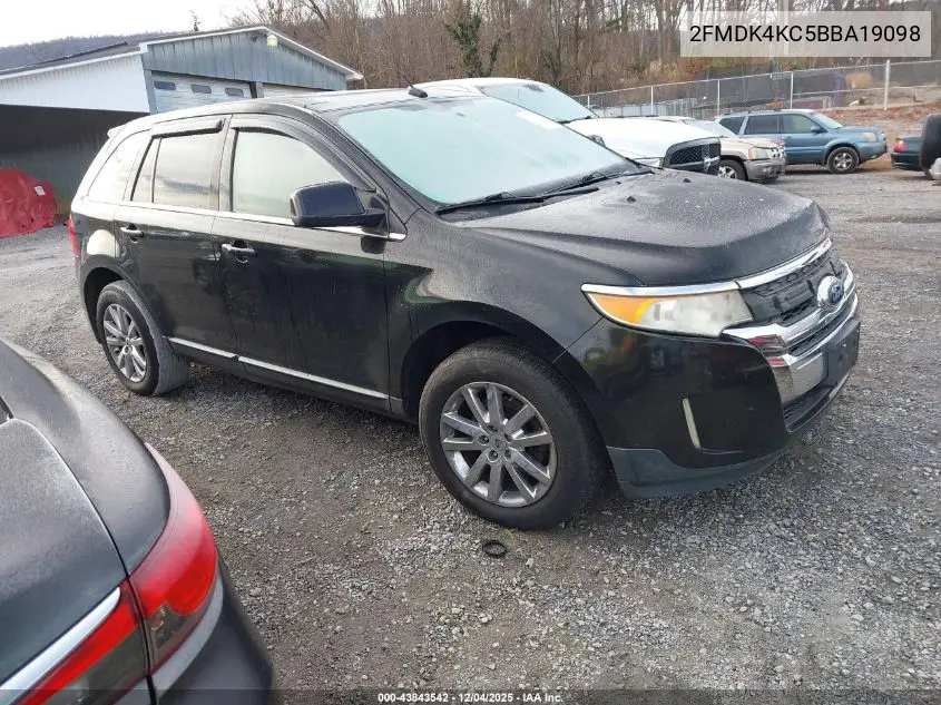 2FMDK4KC5BBA19098 2011 Ford Edge Limited