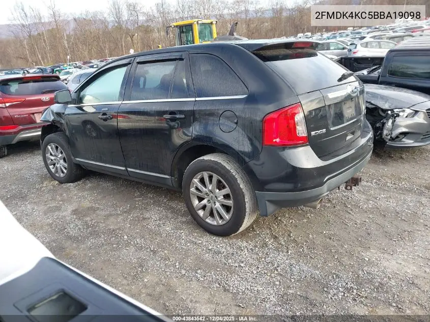 2FMDK4KC5BBA19098 2011 Ford Edge Limited