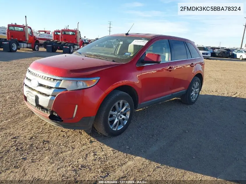 2FMDK3KC5BBA78324 2011 Ford Edge Limited