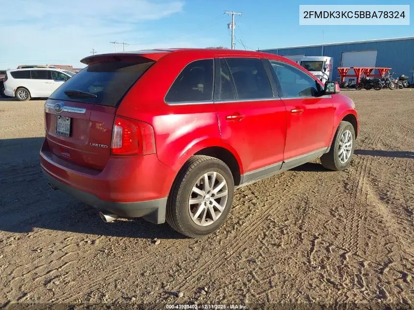 2FMDK3KC5BBA78324 2011 Ford Edge Limited
