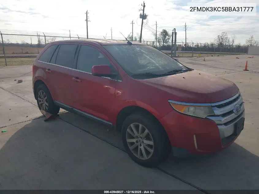 2FMDK3KC5BBA31777 2011 Ford Edge Limited